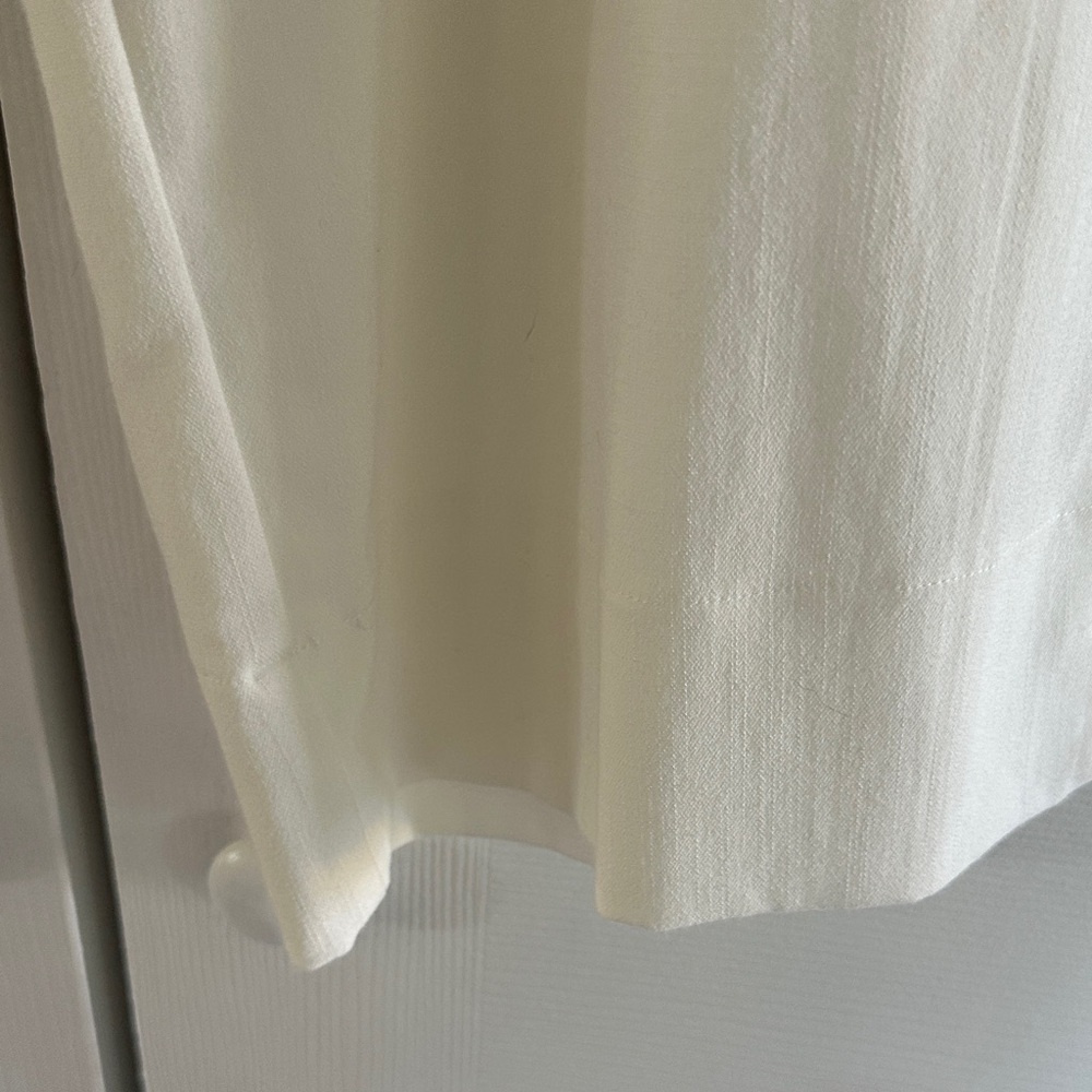 DREW Off-White Pull-On Wide Leg Pants - Picture 3 of 3